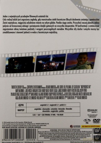 Dzień Niepodległości wersja rozszerzona [DVD]