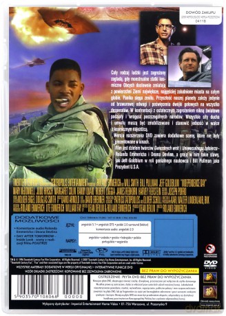 Dzień Niepodległości wersja rozszerzona [DVD]