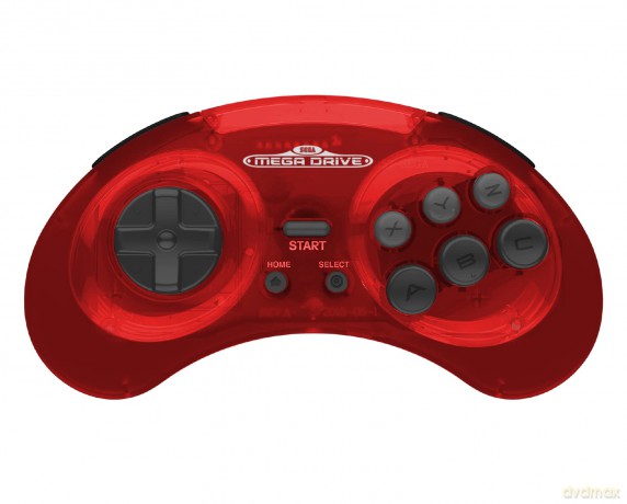 Retro-Bit - SEGA MD 2.4G Crimson Red