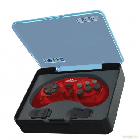 Retro-Bit - SEGA MD 2.4G Crimson Red