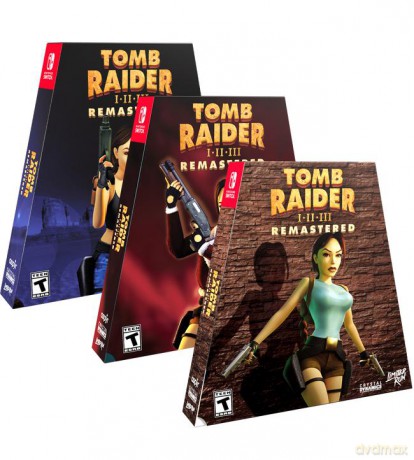 Tomb Raider I-III Remastered Convention Exclusive (Limited Run) [GRA SWITCH]