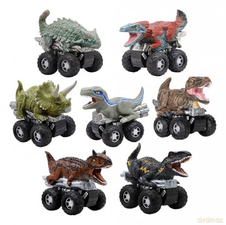 Jurassic World Zoom Riders Vehicle with Action Figure