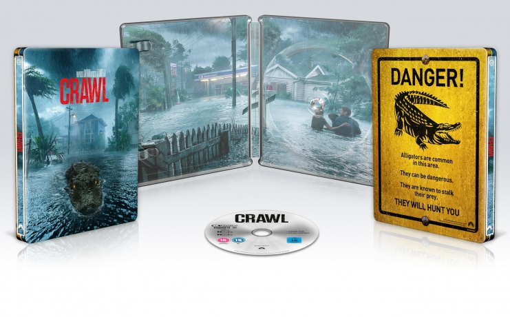 Crawl (steelbook) (Pełzająca śmierć) [Blu-Ray 4K]