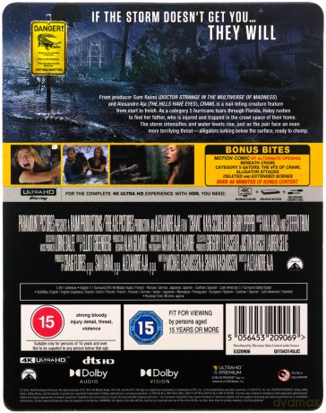 Crawl (steelbook) (Pełzająca śmierć) [Blu-Ray 4K]