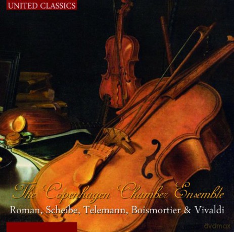 Copenhagen Chamber Ensemb: Roman, Scheibe, Telemann, [CD]