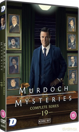 Murdoch Mysteries: Season 19 (Detektyw Murdoch) [DVD]
