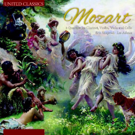 Mozart: 3 Quartets For Clarinet, [CD]