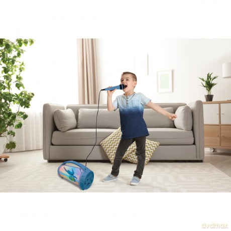 Głośnik bluetooth z mikrofonem Stitch - efekty świetlne, karaoke BTP585DZ