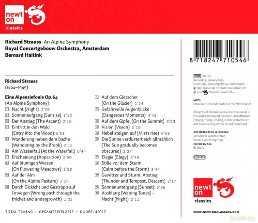 Strauss: Eine Alpensinfonie [CD]