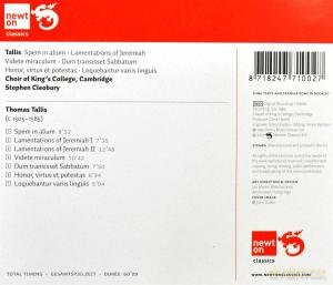 Tallis: Spem In Alium [CD]