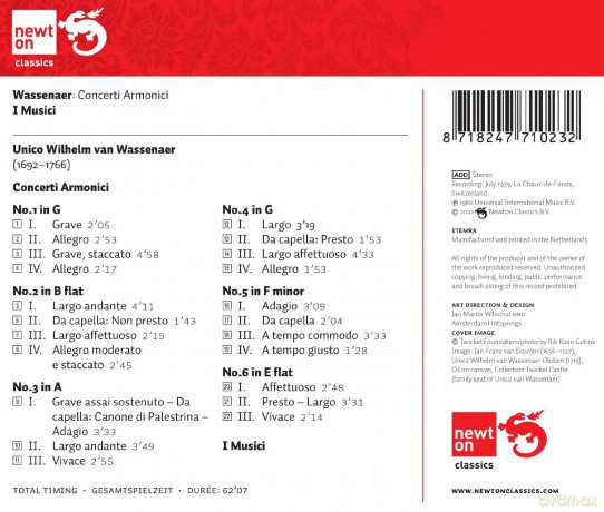 Wassenaer: Concerti Armonici [CD]