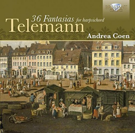 Andrea Coen: Telemann: 36 Fantasies [CD]