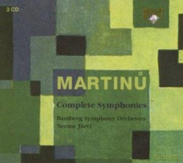 Bohuslav Martinu: Martinu Complete Symphonies [CD]