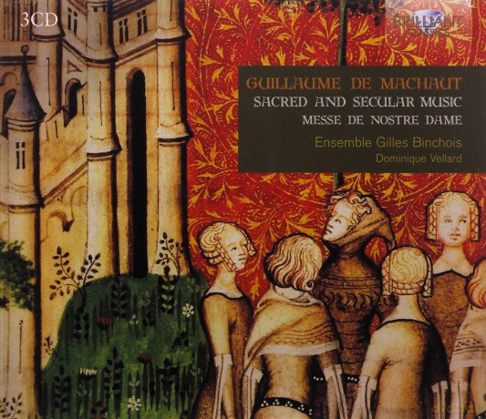Ensemble Gilles Binchoit: De Machaut: Sacred And Secular Music, Messe De Nostre Dame [3CD]