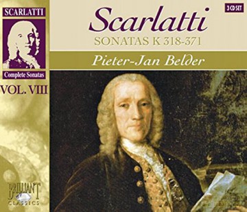 Pieter-Jan Belder: Scarlatti Keyboard Sonatas Vol. 8 [CD]