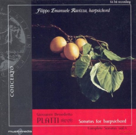 Platti: Sonatas For Harpsichord [CD]