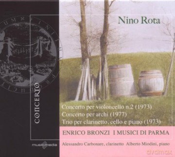 Rota: Cello Piano String Trio [CD]