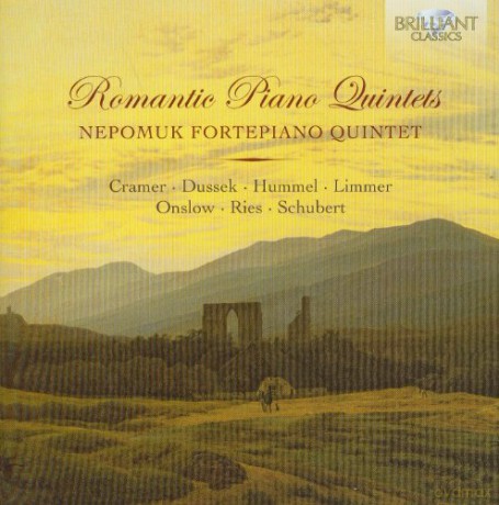 Nepomuk Fortepiano Quintet: Romantic Piano Quintets/ Cramer, Dussek, Hummel, Limmer, Onslow, Ries, Schubert [CD]