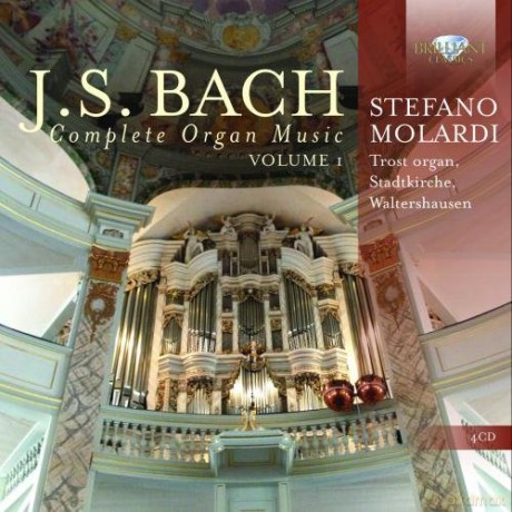 Stefano Molardi: J. S. Bach: Complete Organ Music, Vol. 1 [CD]