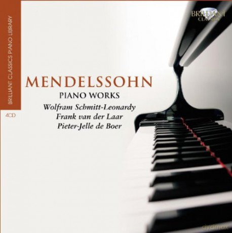 Van Der Laar, Schmitt - Leonardy: Mendelssohn: Piano Works [CD]