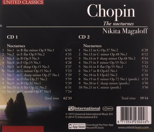 Chopin: Nocturnes [CD]