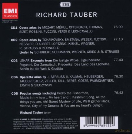 Richard Tauber: Richard Tauber [5CD]