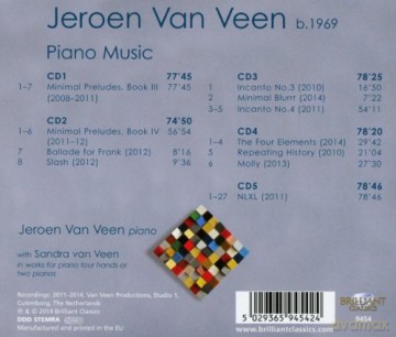 Veen: Piano Music [CD]
