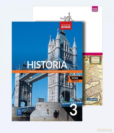 Historia LO 3 Pakiet: podręcznik atlas zakres podstawowy [KSIĄŻKA]