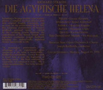 Strauss: Die Agyptische Helena [CD]