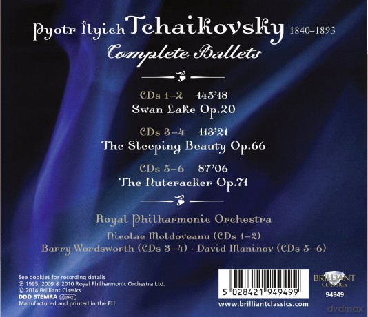 Tchaikovsky: Complete Ballets [CD]