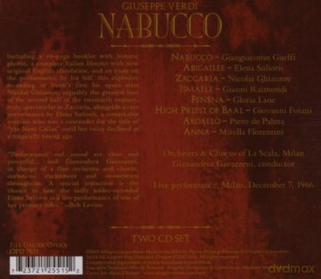 Verdi: Nabucco [CD]