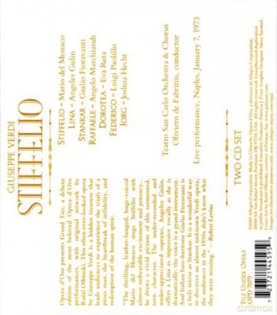Verdi: Stiffelio [CD]