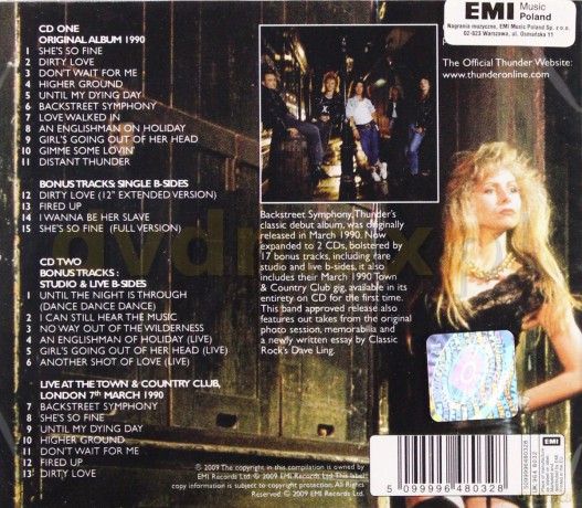 Thunder: Backstreet Symphony [2CD]
