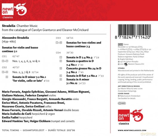 Stradella: Chamber Music [CD]