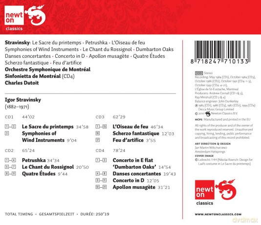 Stravinsky: Famous Ballets [CD]