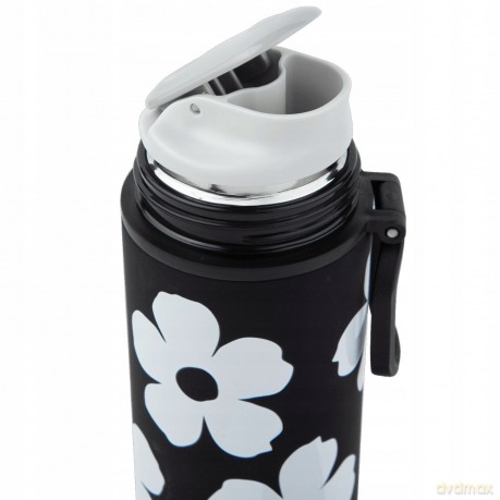Coolpack, Bidon metalowy z kubeczkiem Vectis - Flores Jasmine (Z33916)