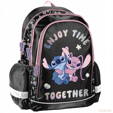 Plecak szkolny czarny Together Stitch i Angel