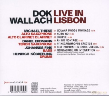 Wallach: Live In Lisbon [CD]