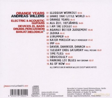 Willers: Orange Years [CD]
