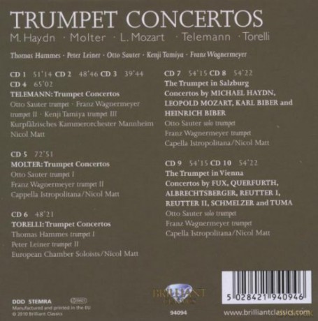Trumpet Concertos [CD]