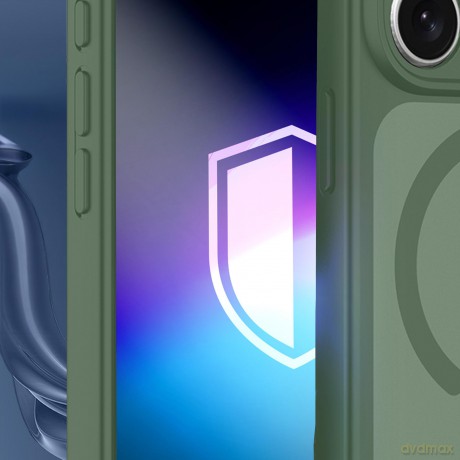 Apple iPhone 16E/ iPhone 17E - 3mk Misty MagCase Green