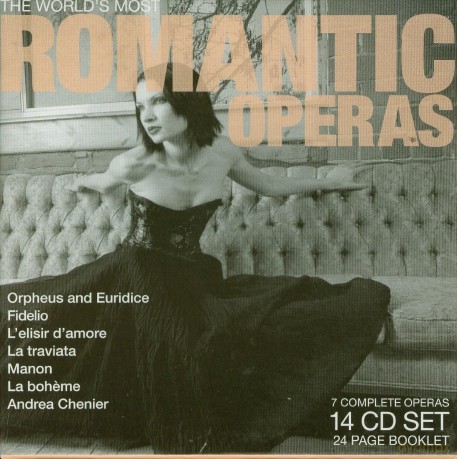 The World's Most Romantic Operas [CD]