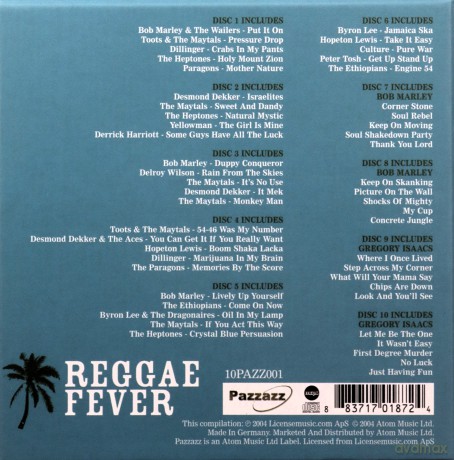 Reggae Fever [BOX] [10CD]