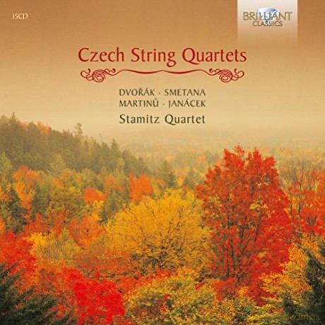 Stamitz Quartet: Czech String Quartets: Complete Quartets By Dvorak, Janacek, Smetana, Martinu [CD]