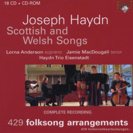 Haydn Trio Eisenstadt, Lorna Anderson: Joseph Haydn - Scotish And Welsh Songs - Complete Recording (429 Folksong Arrangements) + Cdrom [CD]