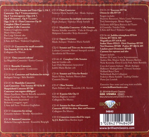 Vivaldi Edition [66CD]