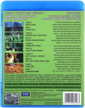 Tętno pierwotnej puszczy [Blu-Ray] 