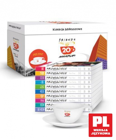 Przyjaciele edycja jubileuszowa megapaczka sezony 1-10 [BOX] [45DVD]