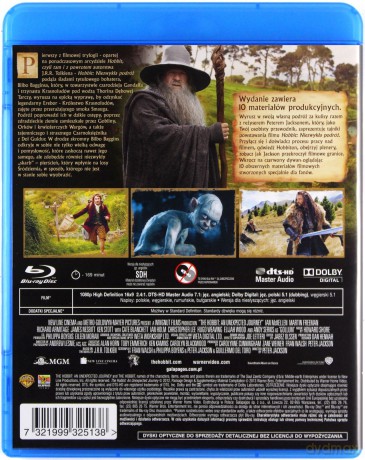 Hobbit: Niezwykła podróż edycja specjalna (lenticular) [2xBlu-Ray]