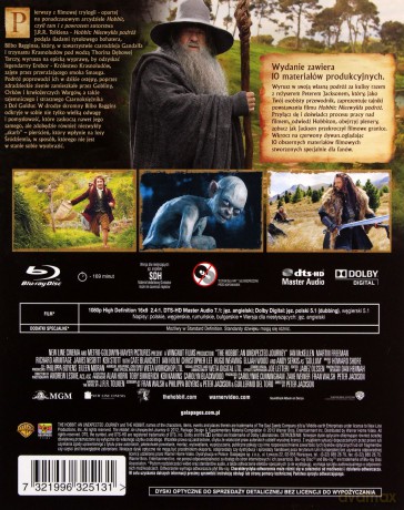 Hobbit: Niezwykła podróż edycja specjalna (lenticular) [2xBlu-Ray]
